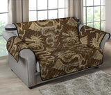 Dragon Pattern Loveseat Couch Cover Protector