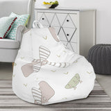 Windmill Pattern Background Bean Bag Cover