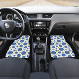 Blueberry Pattern Front Car Mats