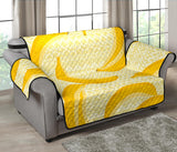 Banana Pattern Tribel Background Loveseat Couch Cover Protector