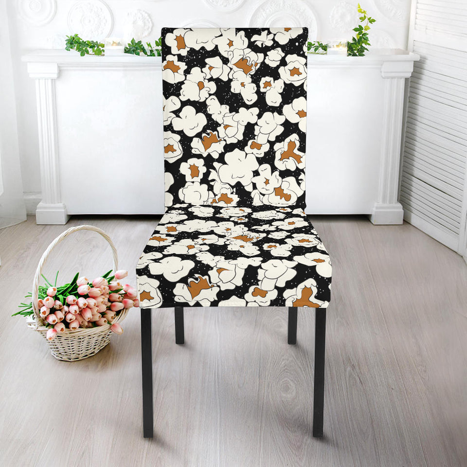 Popcorn Pattern Print Design 02 Dining Chair Slipcover