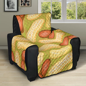 Peanut Pattern Theme Recliner Cover Protector