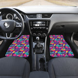 Snail Pattern Print Design 02 Front Car Mats