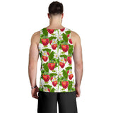 Strawberry Pattern Men Tank Top