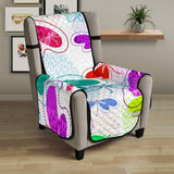 Colorful Dragonfly Pattern Chair Cover Protector