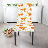 Goldfish Pattern Print Design 03 Dining Chair Slipcover
