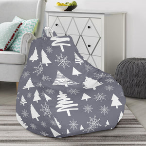 Snowflake Chirstmas Pattern Bean Bag Cover