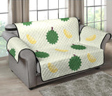 Durian Pattern Theme Loveseat Couch Cover Protector