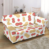 Peanut Theme Pattern Loveseat Couch Slipcover