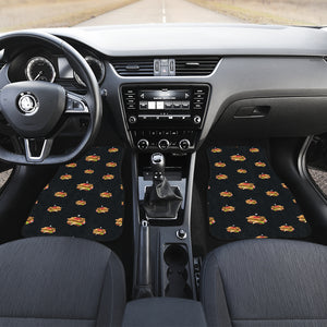 Sandwich Pattern Print Design 03 Front Car Mats