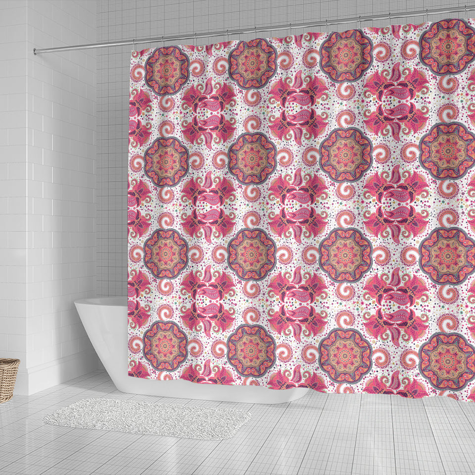 Indian Pattern Shower Curtain Fulfilled In US