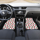 Ladybug Pattern Print Design 01 Front Car Mats