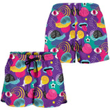 Snail Pattern Print Design 02 Women Shorts
