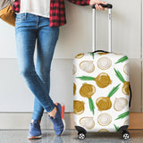 Onion Pattern Background Luggage Covers
