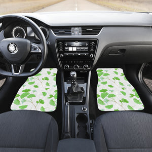 Ginkgo Leaves Pattern Front Car Mats