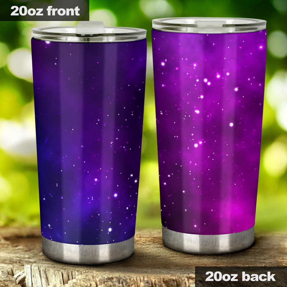 Pink Space Galaxy Pattern4 Tumbler