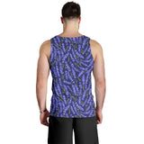 Lavender Theme Pattern Men Tank Top