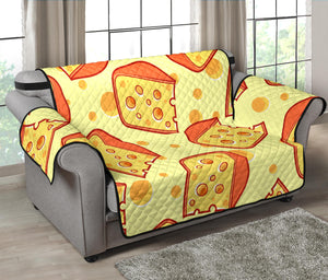 Cheese Pattern Loveseat Couch Cover Protector