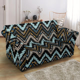 Zigzag Chevron African Afro Dashiki Adinkra Kente Loveseat Couch Slipcover