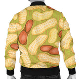 Peanut Pattern Theme Men Bomber Jacket