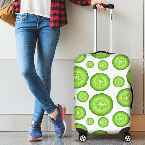 Sliced Cucumber Pattern Luggage Covers