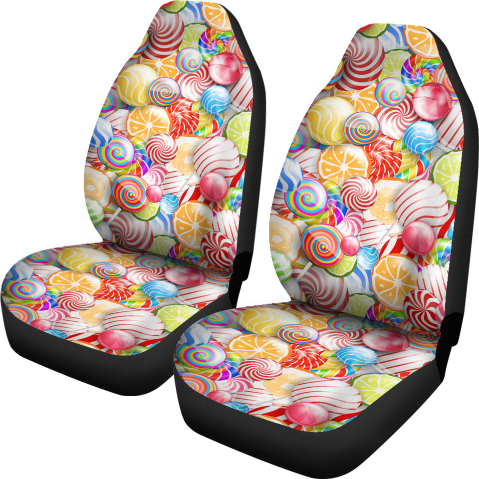 Candy Lollipop Pattern Universal Fit Car Seat Covers