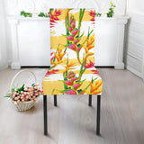 Heliconia Pattern Dining Chair Slipcover