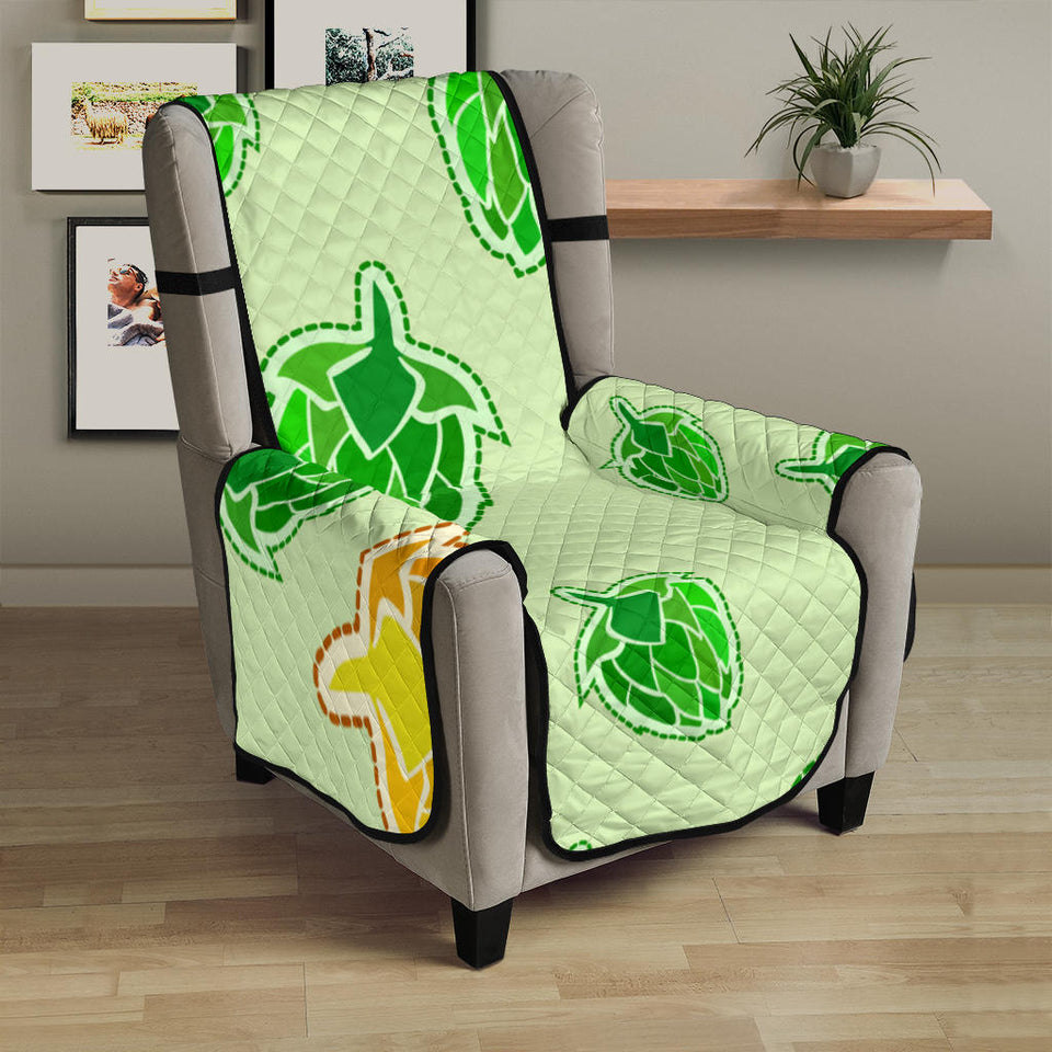 Hop Graphic Decorative Pattern Chair Cover Protector