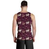 Horse Pattern Background Men Tank Top