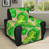 Broccoli Pattern Pink background Recliner Cover Protector