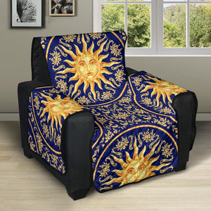 Sun Pattern Recliner Cover Protector