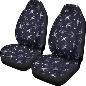 Swallow Pattern Print Design 02 Universal Fit Car Seat Covers