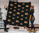 Sandwich Pattern Print Design 03 Premium Quilt