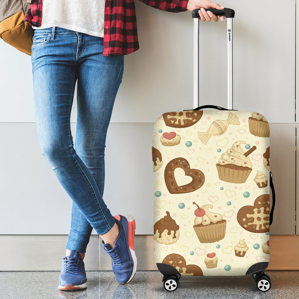 Cake Pattern Luggage Covers