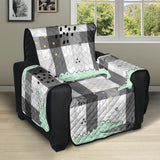 Crocodile Pattern Stripe background Recliner Cover Protector