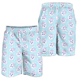 Yorkshire Terrier Pattern Print Design 01 Men Shorts