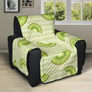 Kiwi Pattern Striped Background Recliner Cover Protector