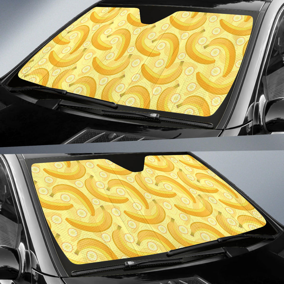 Banana Pattern Car Sun Shade