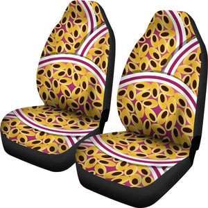 Passion Fruit Seed Pattern Universal Fit Car Seat Covers