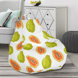 Papaya Pattern Theme Bean Bag Cover