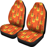 Classice Guitar Music Pattern Universal Fit Car Seat Covers