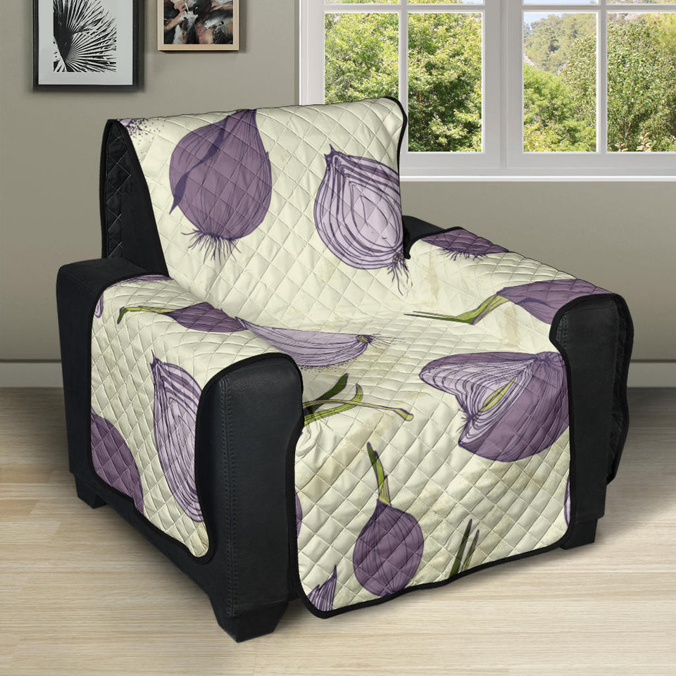 Onion Pattern Set Recliner Cover Protector