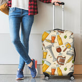 Beer Pattern Luggage Covers