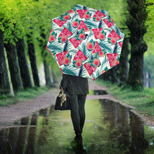 Watermelon Flower Pattern Umbrella