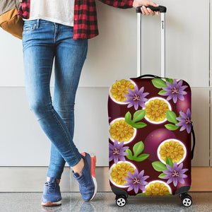 Passion Fruit Sliced Pattern Cabin Suitcases Luggages