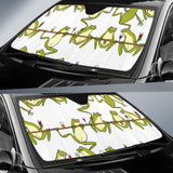 Frog drunk Pattern Car Sun Shade