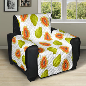 Papaya Pattern Theme Recliner Cover Protector