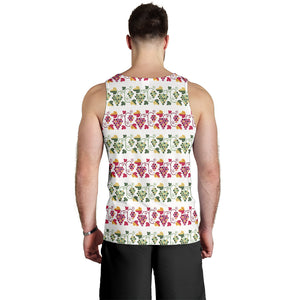 Grape Grahpic Decorative Pattern Men Tank Top