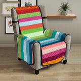 Rainbow Pattern Chair Cover Protector