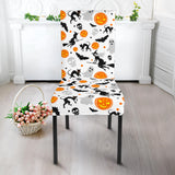 Halloween Pattern Dining Chair Slipcover